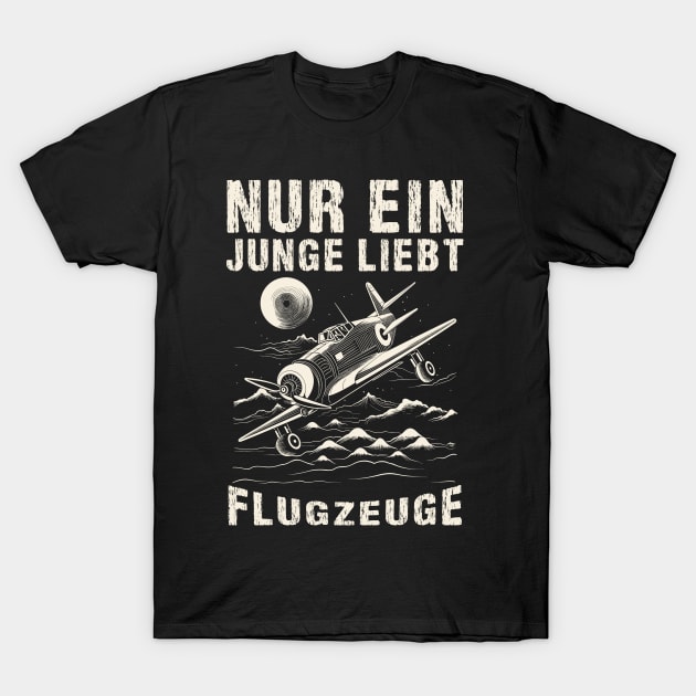 Flugzeuge T-Shirt by Yopi